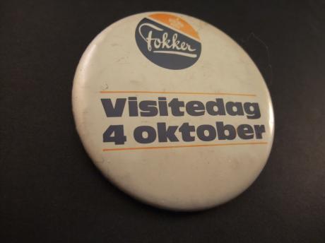 Fokker Nederlandse fabrikant van vliegtuigonderdelen ,visite dag 4 oktober